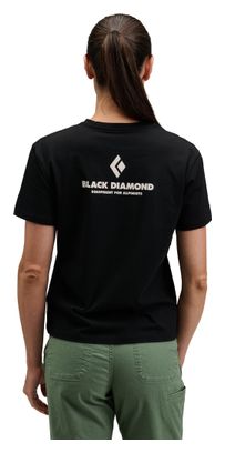 Maglietta Black Diamond Equipment per alpiniste, nera, da donna