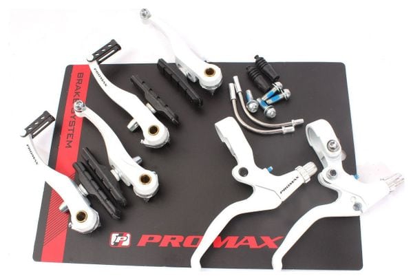 Kit V-brakes BMX avec levier de frein KHE PROMAX