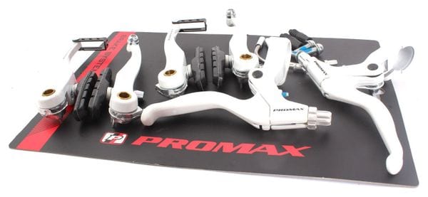 Kit V-brakes BMX avec levier de frein KHE PROMAX