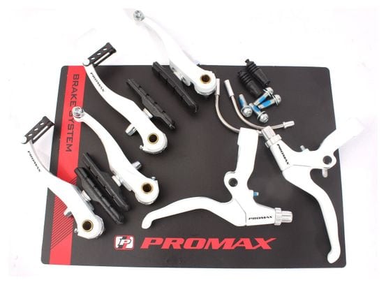 Kit V-brakes BMX avec levier de frein KHE PROMAX