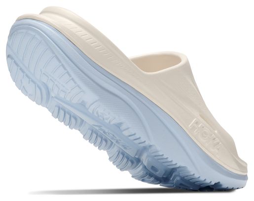 Chaussures de Récupération Hoka Ora Recovery Slide 3 Beige/Violet Unisexe