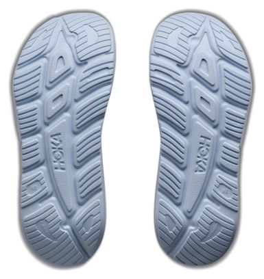 Chaussures de Récupération Hoka Ora Recovery Slide 3 Beige/Violet Unisexe