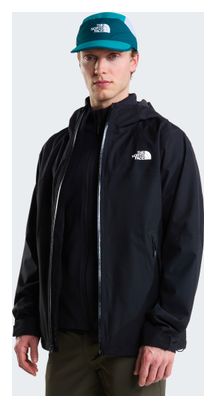 Giacca impermeabile The North Face Dryvent Zip-In nera da uomo