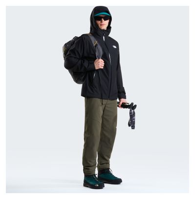 Giacca impermeabile The North Face Dryvent Zip-In nera da uomo