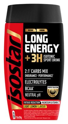 Isostar Long Energy +3H Lemon Isotonic Drink  - 570g