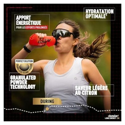 Isostar Long Energy +3H Lemon Isotonic Drink  - 570g