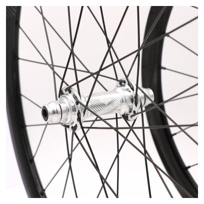 Paire de Roues Carbone Expert Pride Gravity SL Gloss Disc 28h Polish