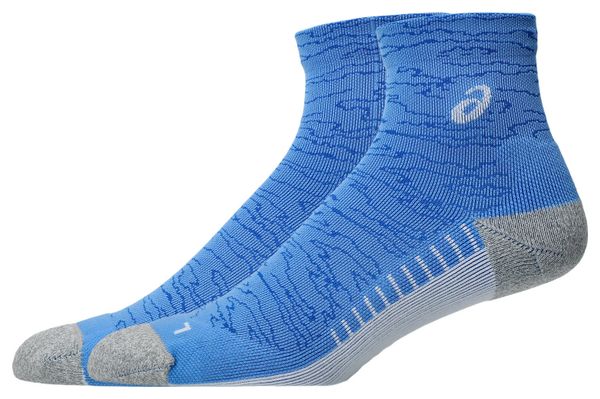 Asics Performance Run Quarter Socks Blue