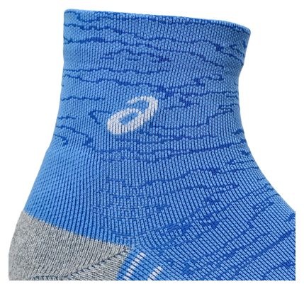 Asics Performance Run Quarter Socks Blue