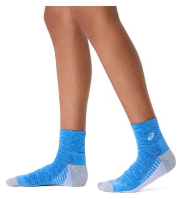 Asics Performance Run Quarter Socks Blue