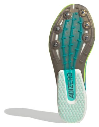 Adidas Performance Adizero Avanti XC Blue/Yellow Unisex Track and Field Shoes