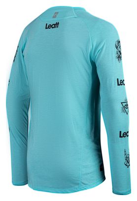 Maillot de manga larga Leatt Gravity 2.0 Azul
