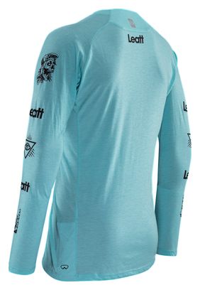 Maillot de manga larga Leatt Gravity 2.0 Azul