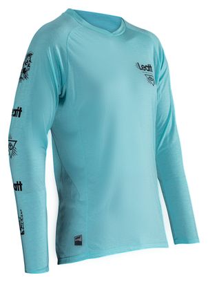 Maillot de manga larga Leatt Gravity 2.0 Azul