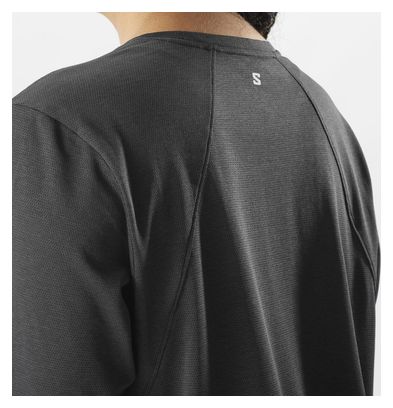 Salomon SHKout Core Lange Mouw Jersey Zwart Dames