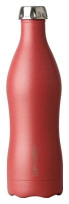 Thermos Dowabo collection Terre à double paroi Berry - 750 ml - Rouge