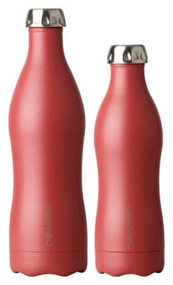 Thermos Dowabo collection Terre à double paroi Berry - 750 ml - Rouge