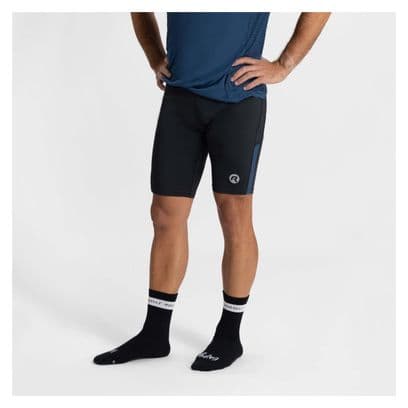 Short Cuissard Running Rogelli Core - Homme - Noir/Bleu