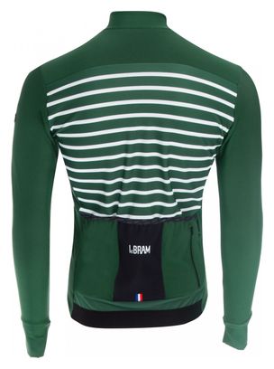 Maillot Manches Longues LeBram Ventoux Vert Coupe Ajustée