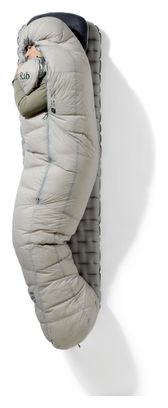 Sacco a pelo Rab Mythic Ultra -12 °C Grigio