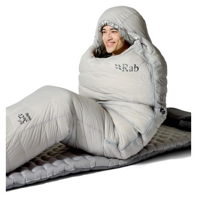 Sacco a pelo Rab Mythic Ultra -12 °C Grigio