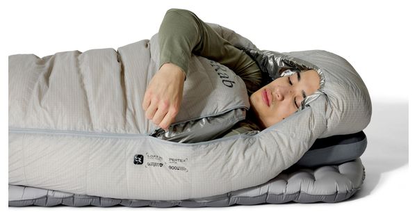Sacco a pelo Rab Mythic Ultra -12 °C Grigio