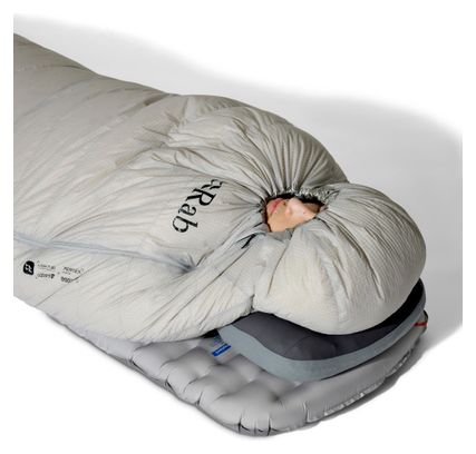Sacco a pelo Rab Mythic Ultra -12 °C Grigio