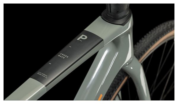 Cube Cross Race C:62 Pro Cyclocross Bike Shimano GRX 11S 700 mm Swamp Grey Green