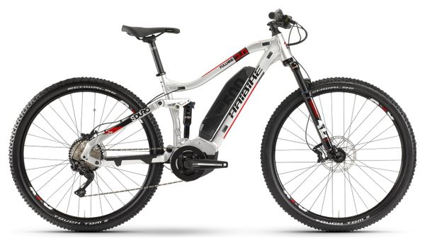 Haibike SDuro FullNine 2.0 Electric Full Suspension MTB Shimano Deore 10S 500 Wh 29 &#39;&#39; Gris Rojo 2020