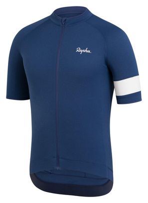 Rapha Core Korte Mouw Trui Marineblauw