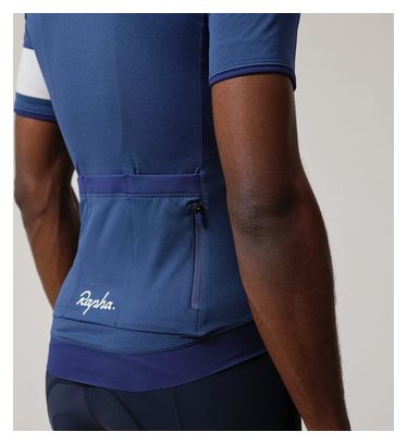 Rapha Core Korte Mouw Trui Marineblauw