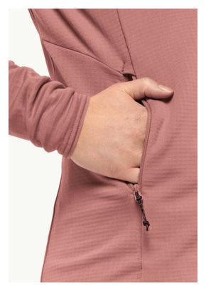 Jack Wolfskin Kolbenberg Fz Women's Fleece Jacket Pink
