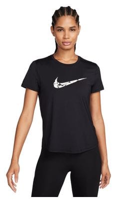 Maillot manches courtes Femme Nike One Swoosh Noir
