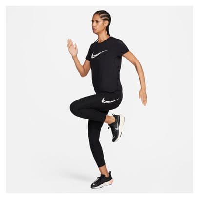Camiseta de manga corta para mujer <strong>Nike One Swoosh</strong> Negra