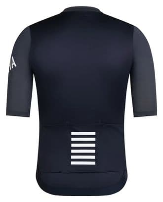 Rapha Pro Team Training Short Sleeve Jersey Zwart/Donkerblauw