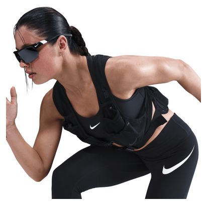 Nike Tempo Swoosh Run 7/8-Strumpfhose, schwarz, für Damen
