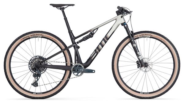 BMC Fourstroke Two MTB con suspensión total Sram GX Eagle 12S 29'' Arctic Plata Negro 2024