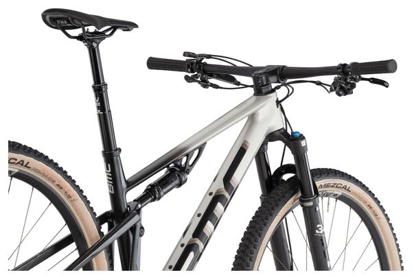 BMC Fourstroke Two MTB con suspensión total Sram GX Eagle 12S 29'' Arctic Plata Negro 2024