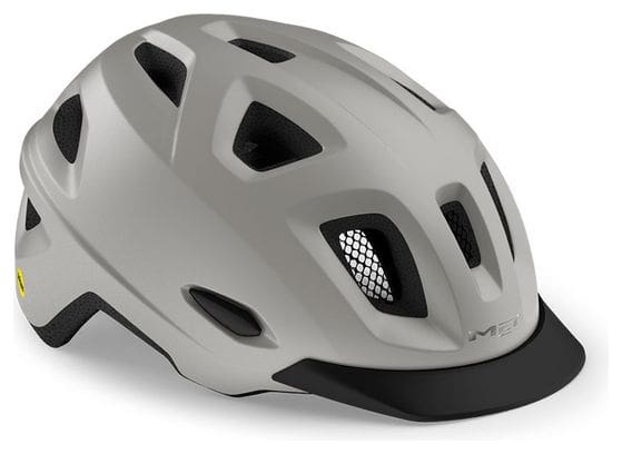 Producto renovado - Casco Urban Met Mobilite Mips Gris Mate