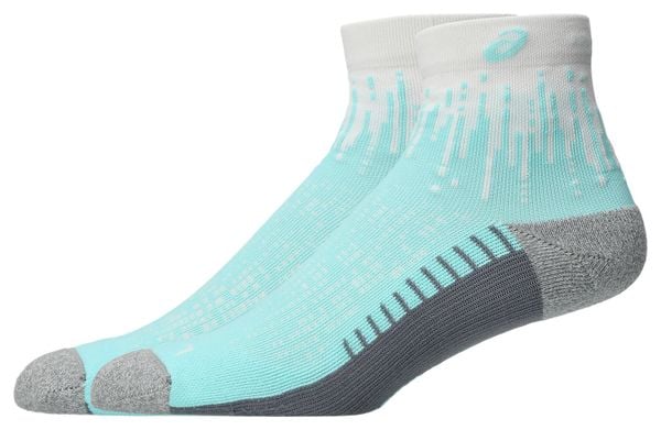 Asics Performance Run Quarter Socks Blue/White