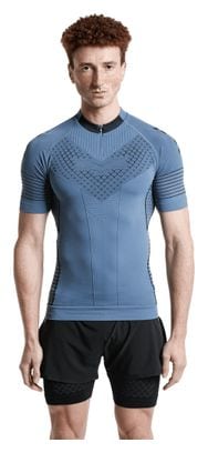 Maillot manches courtes X-Bionic Twyce Race Bleu/Noir Homme