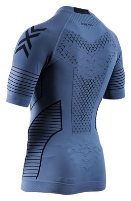 Maillot manches courtes X-Bionic Twyce Race Bleu/Noir Homme