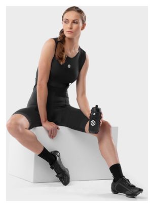 Cuissard vélo court femme Cyclisme BX Time Trial Noir