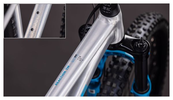 VTT Semi-Rigide Cube Reaction TM One Shimano 11V 29'' Argent Raw Metal 2026