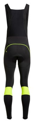 Vaude Kuro Warm Bib Tights Zwart Geel
