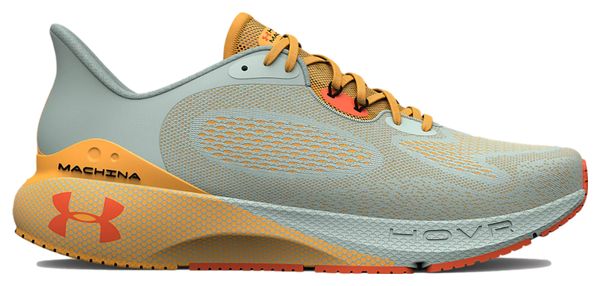 Under Armour HOVR Machina 3 Green Orange Women's Running Shoes