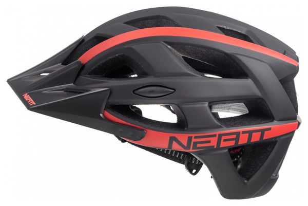 Neatt Basalte Race MTB Helm Zwart Rood