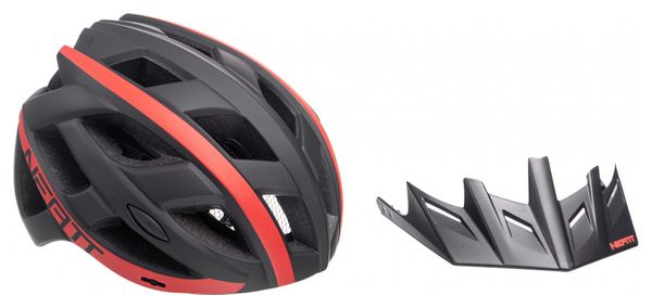Casco MTB Neatt Basalte Race Nero Rosso