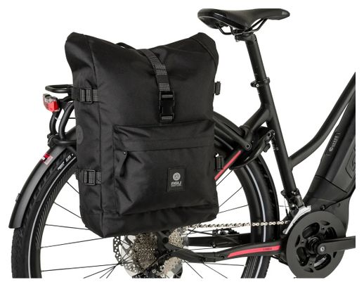 Agu H2O Roll-Top II Single Bike Bag Urban 14L Black