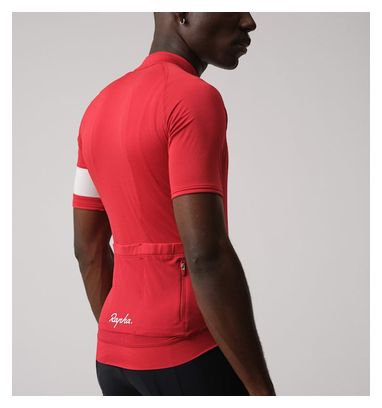Maillot Manches Courtes Rapha Core Rouge